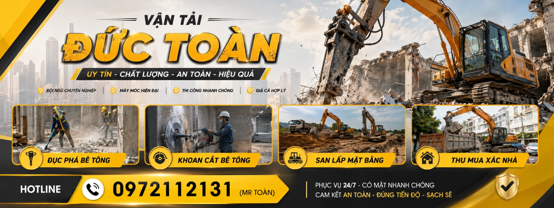 đổ bê tông móng Tiền Giang